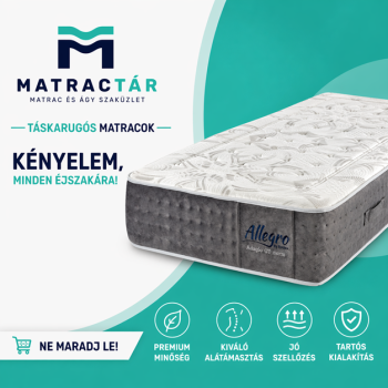 Táskarugós matracok